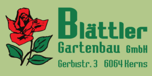 Logo Blättler Gartenbau GmbH
