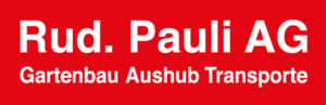 Logo Rud. Pauli AG Gartenbau Aushub Transporte