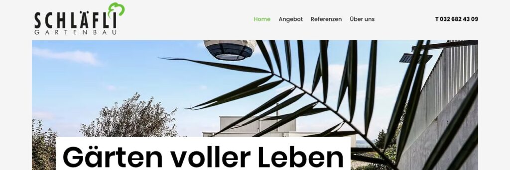 Schläfli Gartenbau