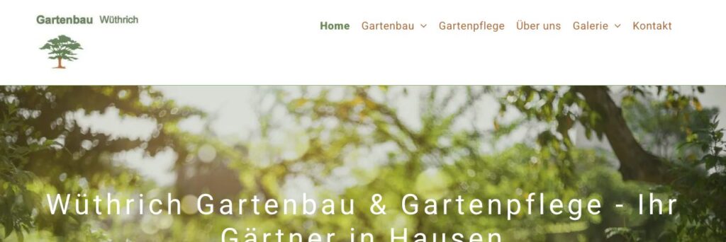 Wüthrich Gartenbau