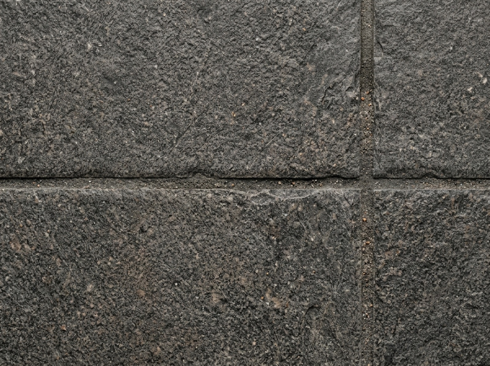 Keramik-Terrassenplatte in Steinoptik, Textur (KI-generiertes Bild)